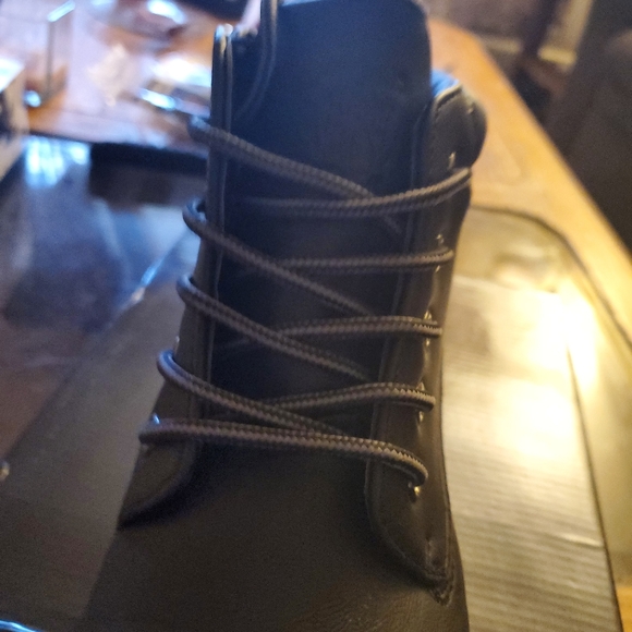 Parish Nation Black Ankle Boots 👢 - Picture 3 of 4